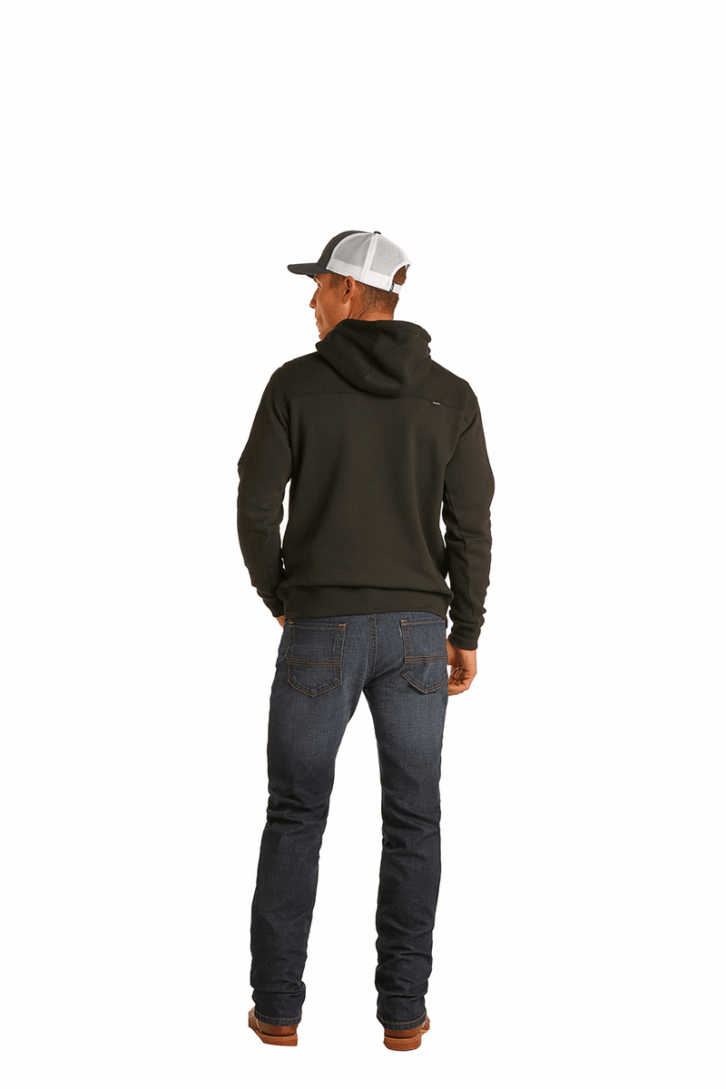 "Dark Wash" Slim Fit Straight Bootcut Jeans