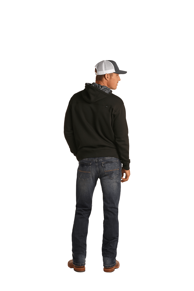 "Dark Vintage" Slim fit Straight Bootcut Jeans