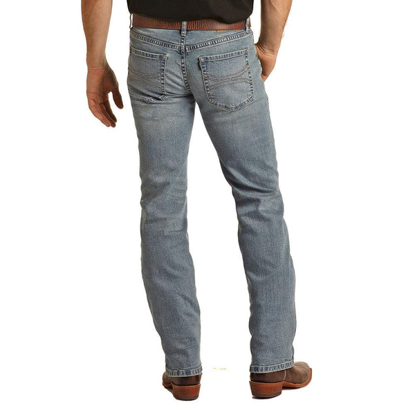 "Light Vintage" Reflex Revolver Slim Straight Jeans