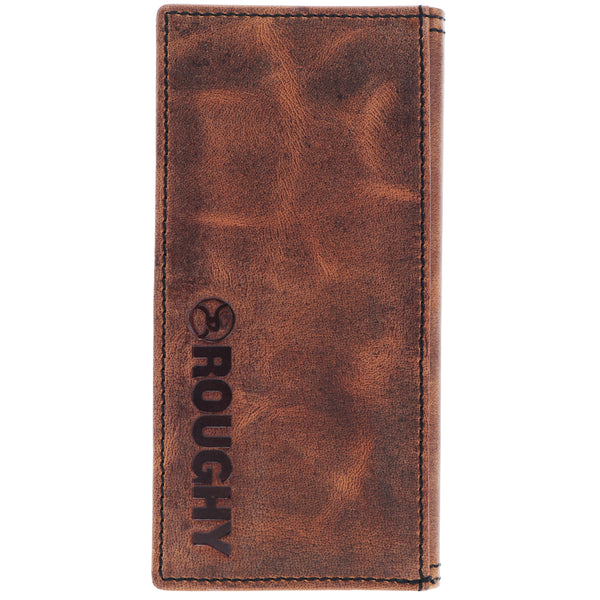 "Hawk" Rodeo Wallet Brown w/ Navajo Serape Print