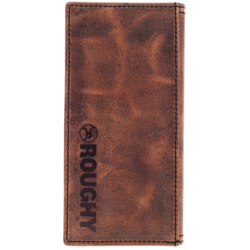 "Hawk" Rodeo Wallet Brown w/ Navajo Serape Print