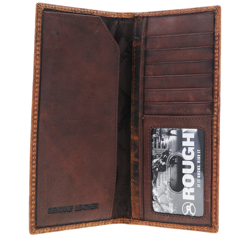 "Prime Time" Smooth Brown Rodeo Wallet