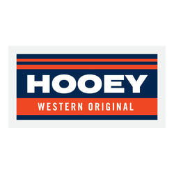 "Western Original" Navy/Orange Decal