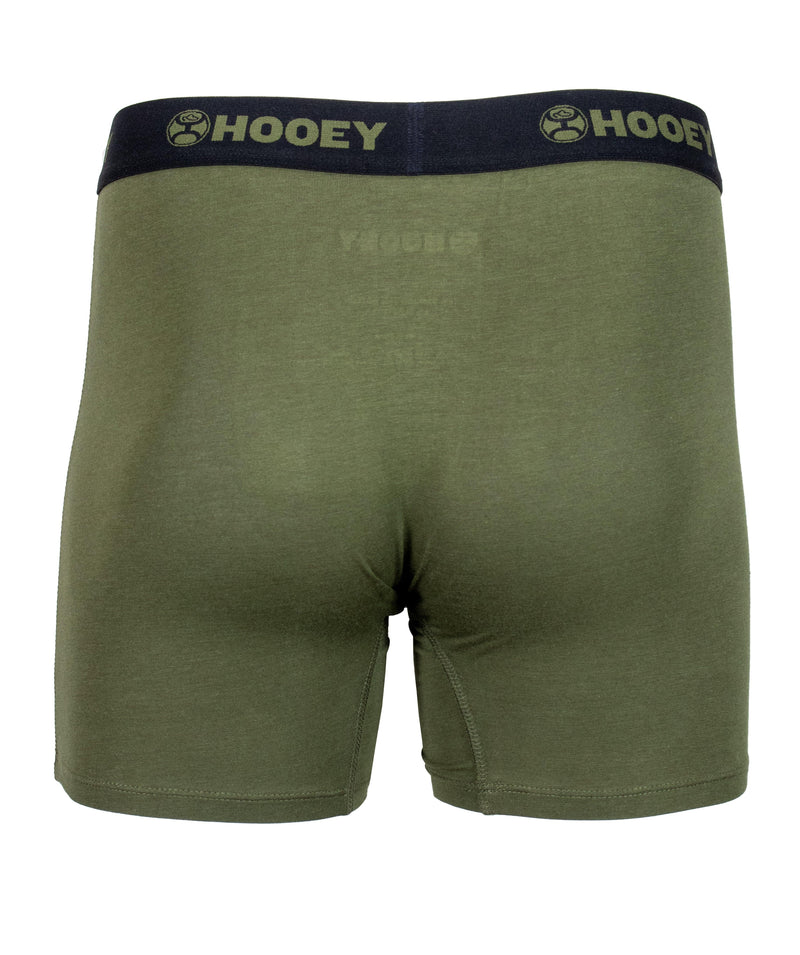 "Hooey Briefs" Olive & Black 2-Pack