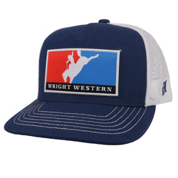 Wright Brothers Hat Navy/White