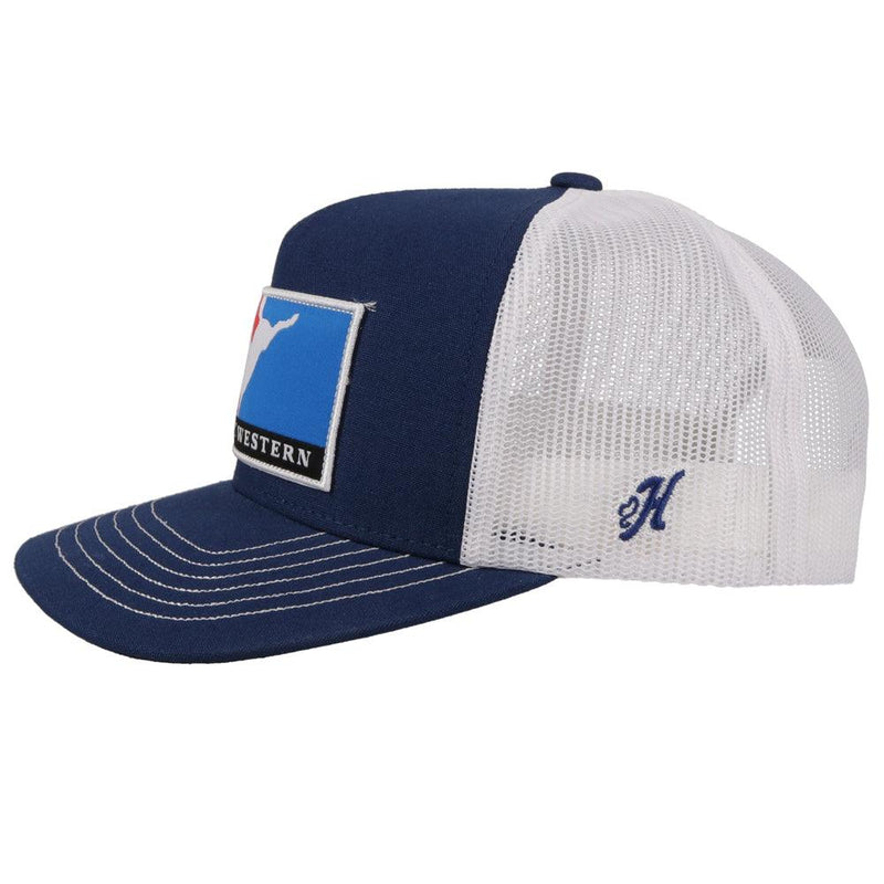 Wright Brothers Hat Navy/White