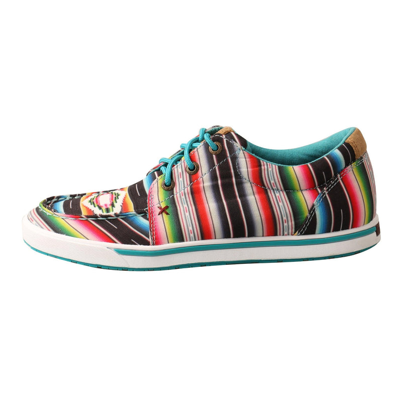 "Women's Hooey Loper" Black/Serape Shoes