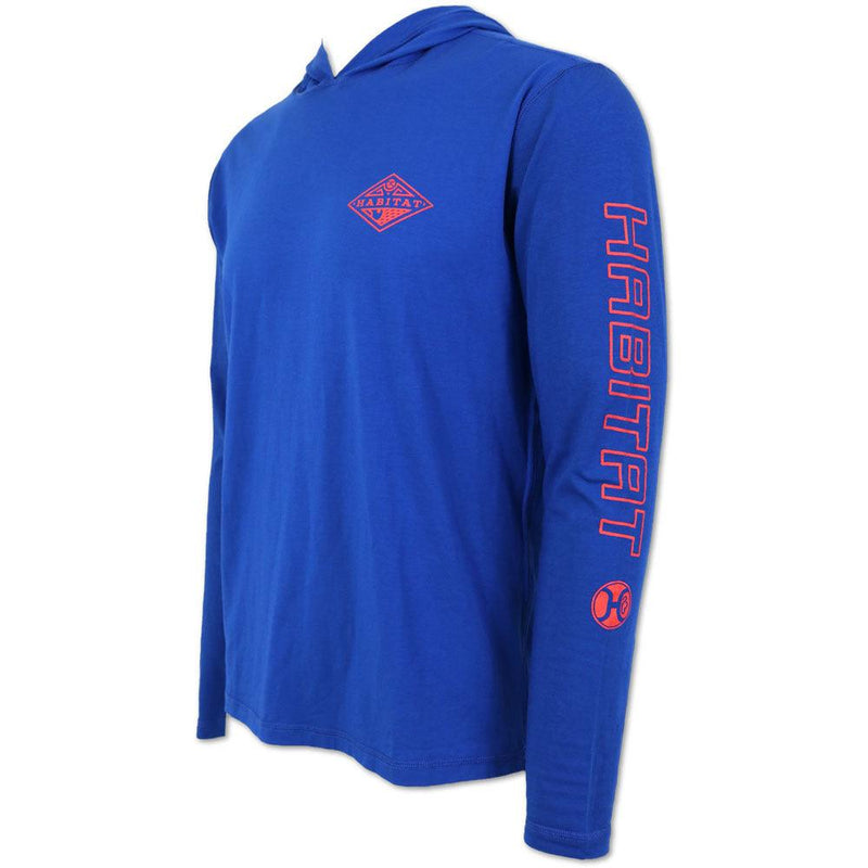 "Captain" Blue/Coral Hoodie