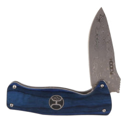 "Blue Wood Finish Flipper"