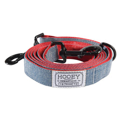 Hooey Mercantile Leash Denim/ Red OS