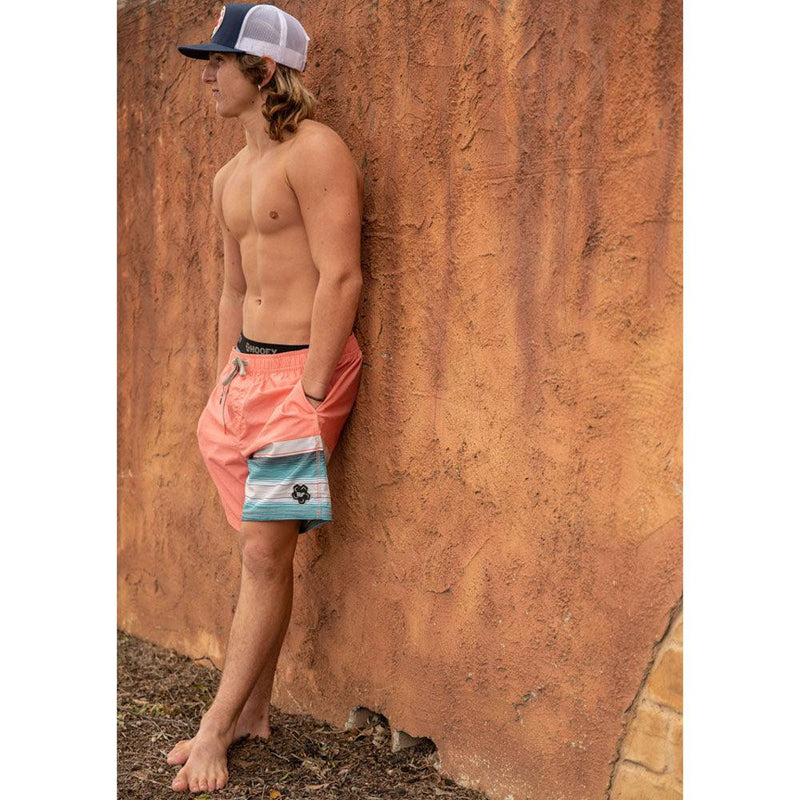 "Bigwake" Coral Board Shorts (Rocker Collection)